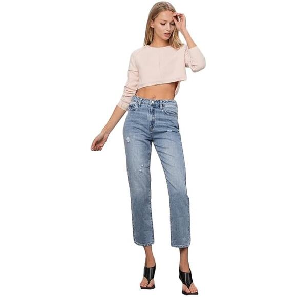 Insane Gene High Rise Ankle Length Straight Jeans - P1107 - Size 11/29 - Picture 1 of 7